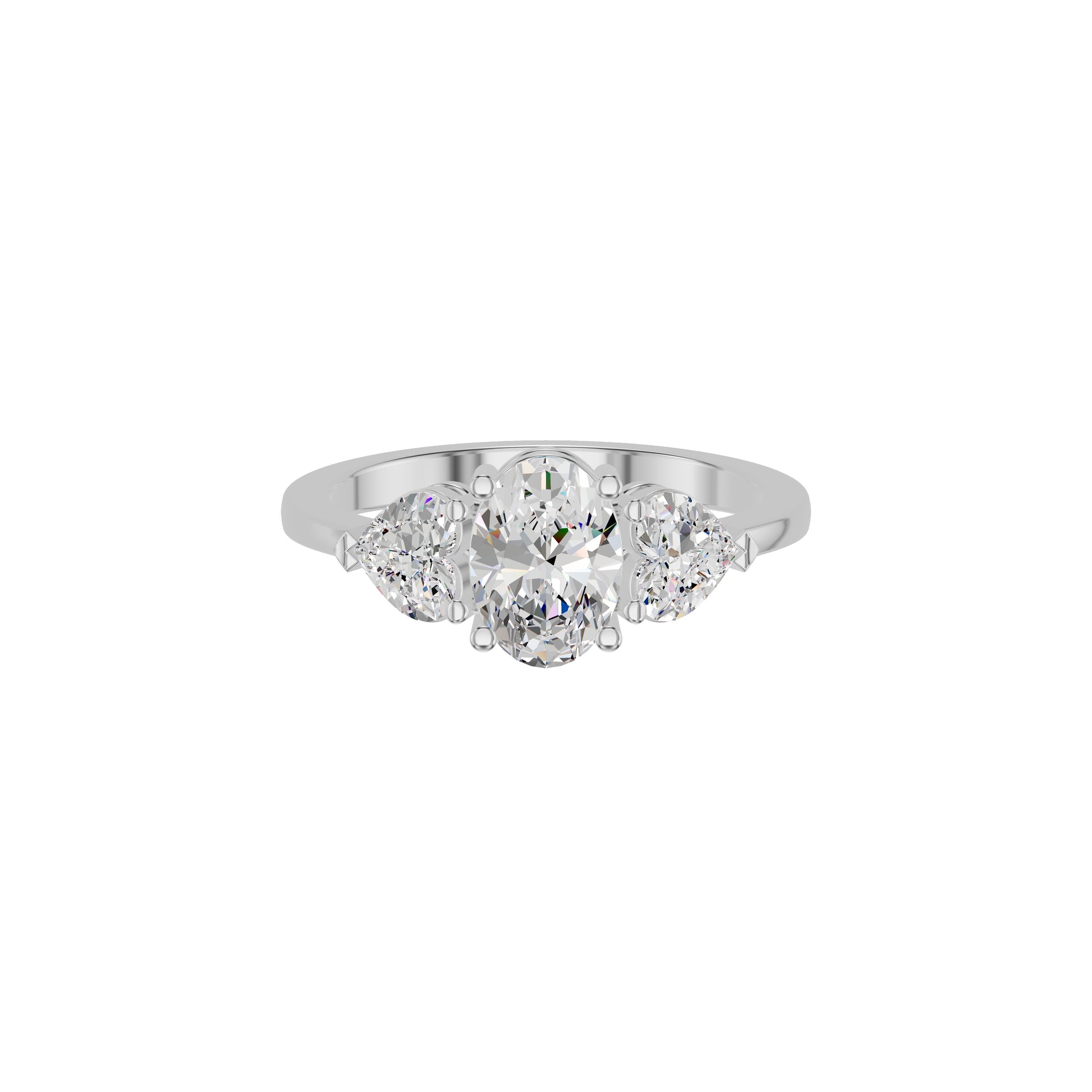 DLR002154 18 KT / White Gold / 18