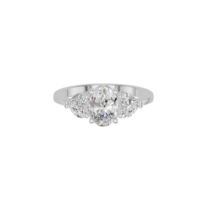 DLR002154 18 KT / White Gold / 18