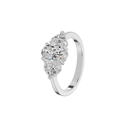 DLR002154 18 KT / White Gold / 18