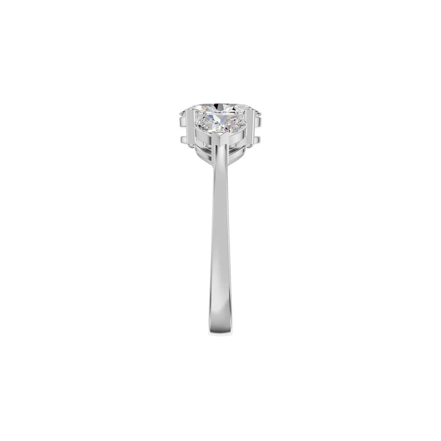 DLR002154 18 KT / White Gold / 18
