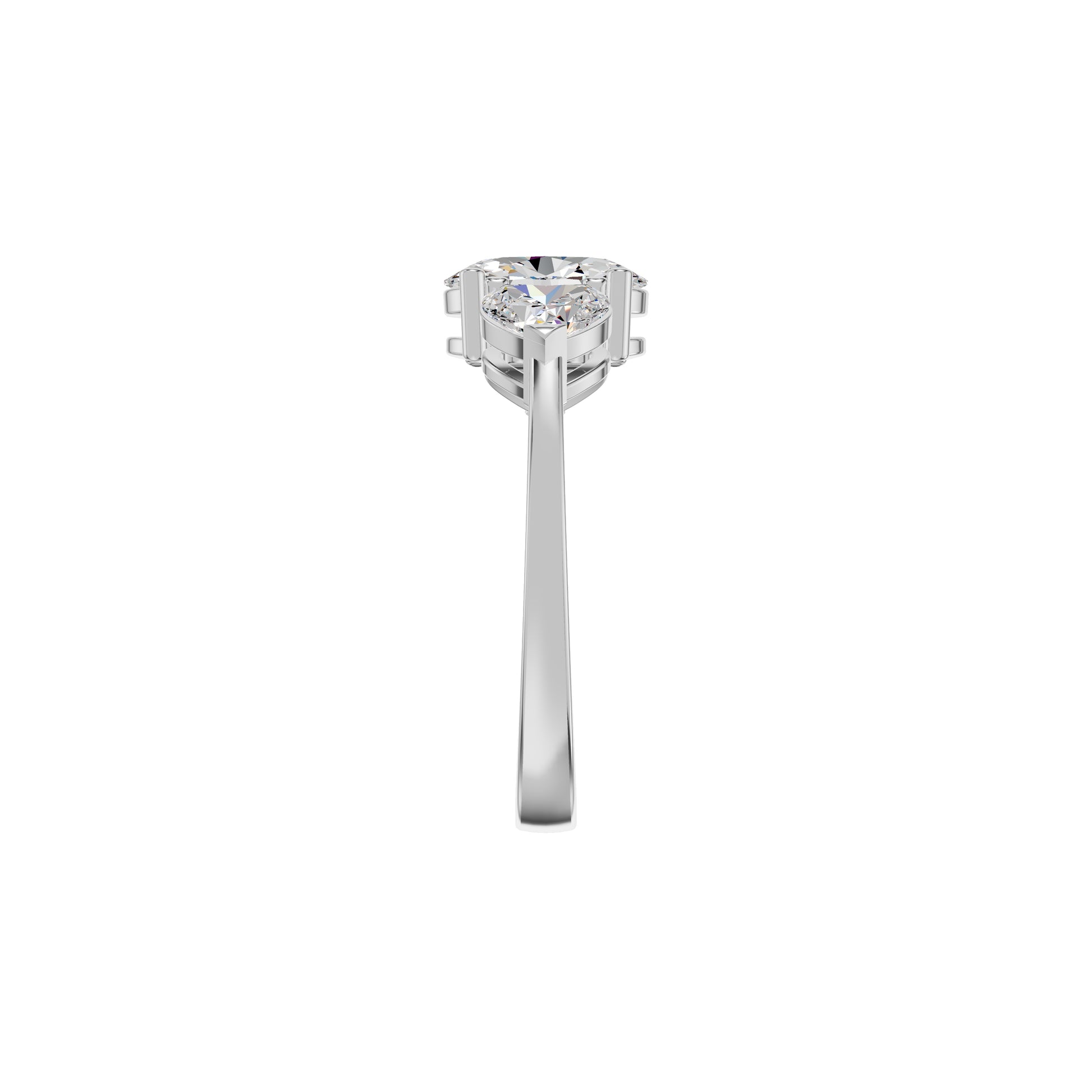 DLR002154 18 KT / White Gold / 18