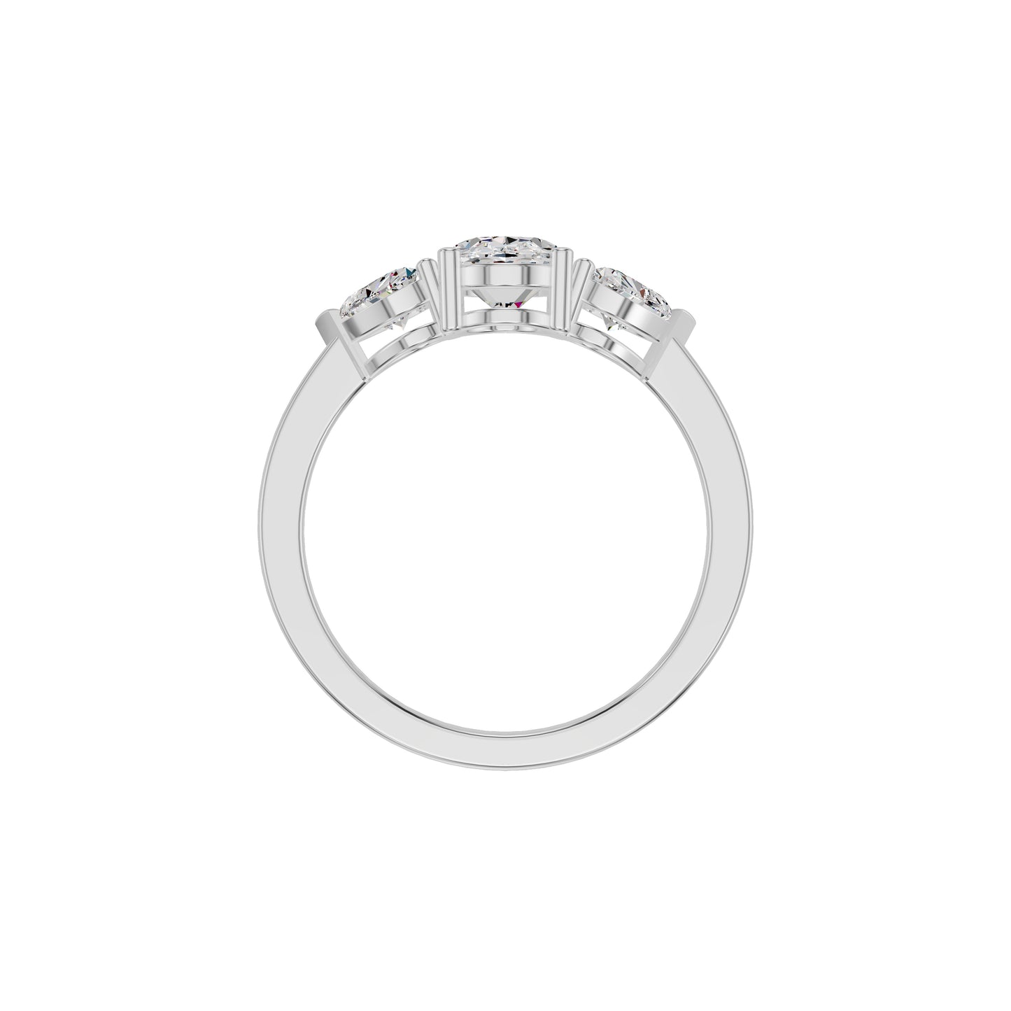 DLR002154 18 KT / White Gold / 18