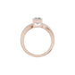 DLR002155 18 KT / Rose Gold / 18