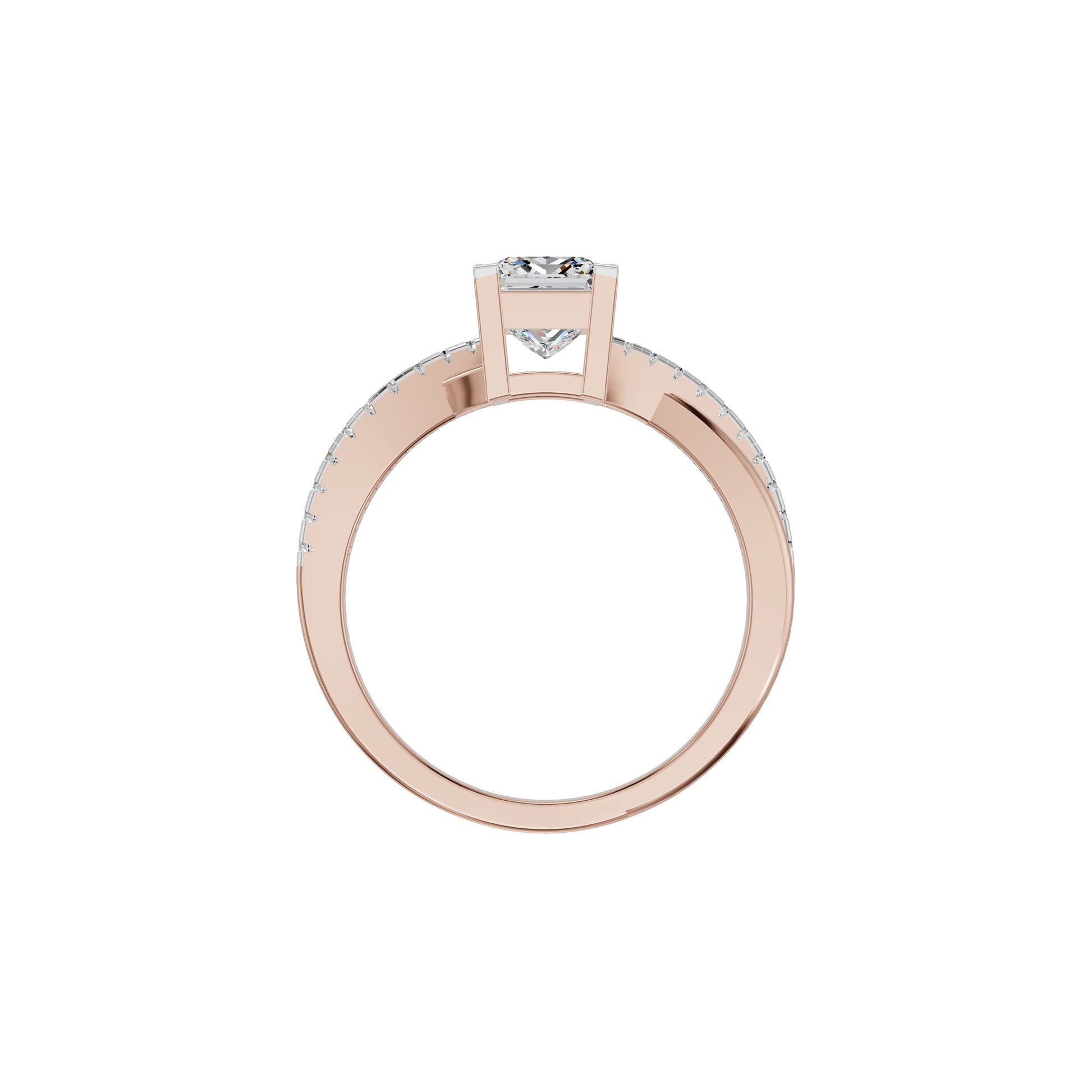 DLR002155 18 KT / Rose Gold / 18