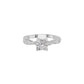 DLR002155 18 KT / White Gold / 18