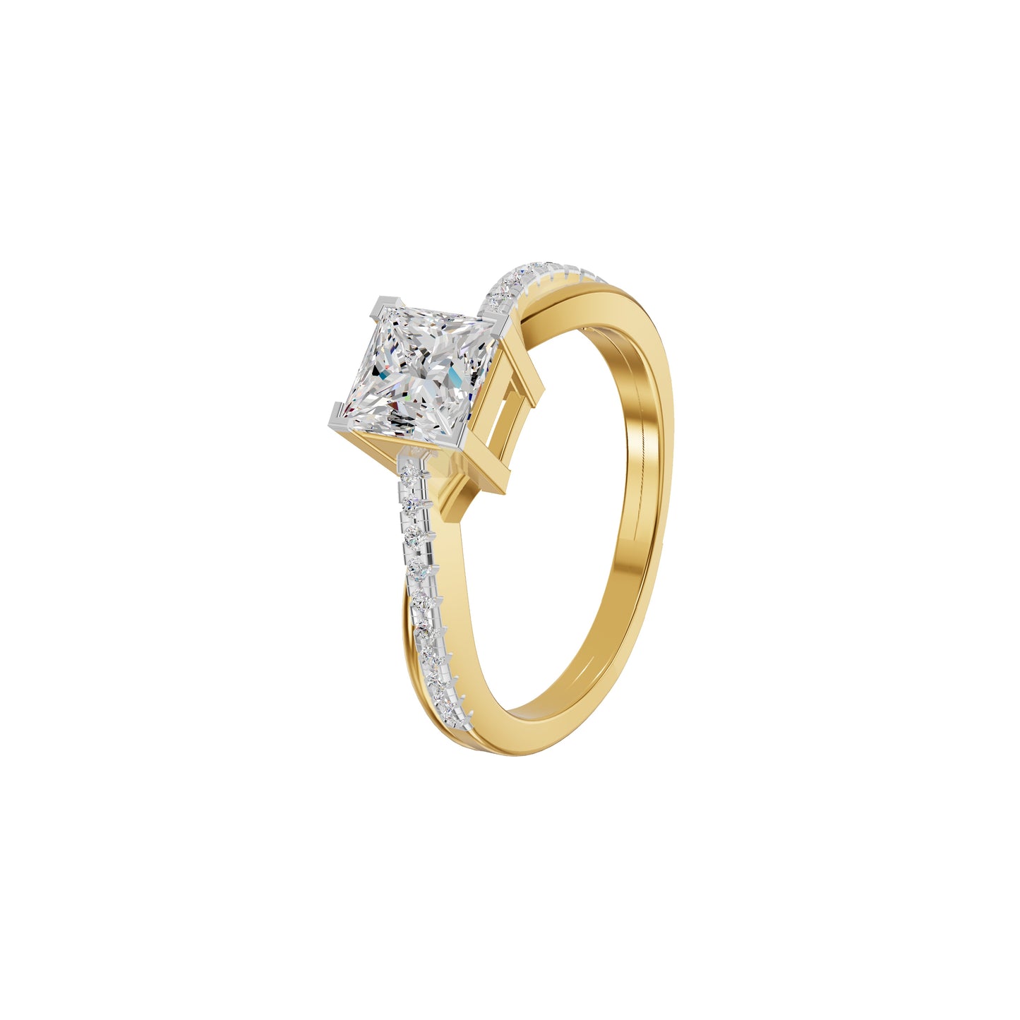 DLR002155 18 KT / Yellow Gold / 18