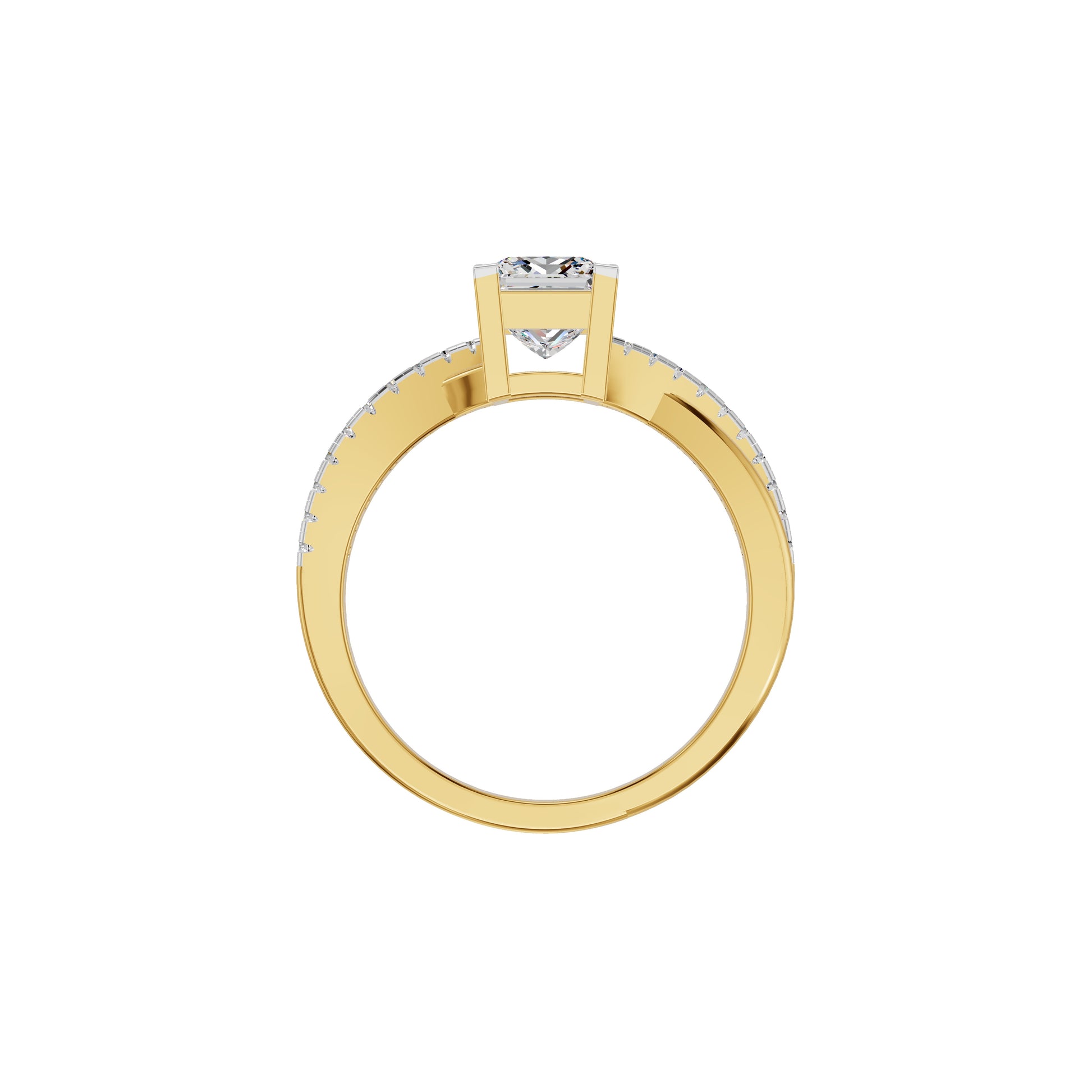 DLR002155 18 KT / Yellow Gold / 18