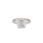 Pure Perfection Diamond Ring 18 KT / Rose Gold / 18