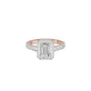 Pure Perfection Diamond Ring 18 KT / Rose Gold / 18