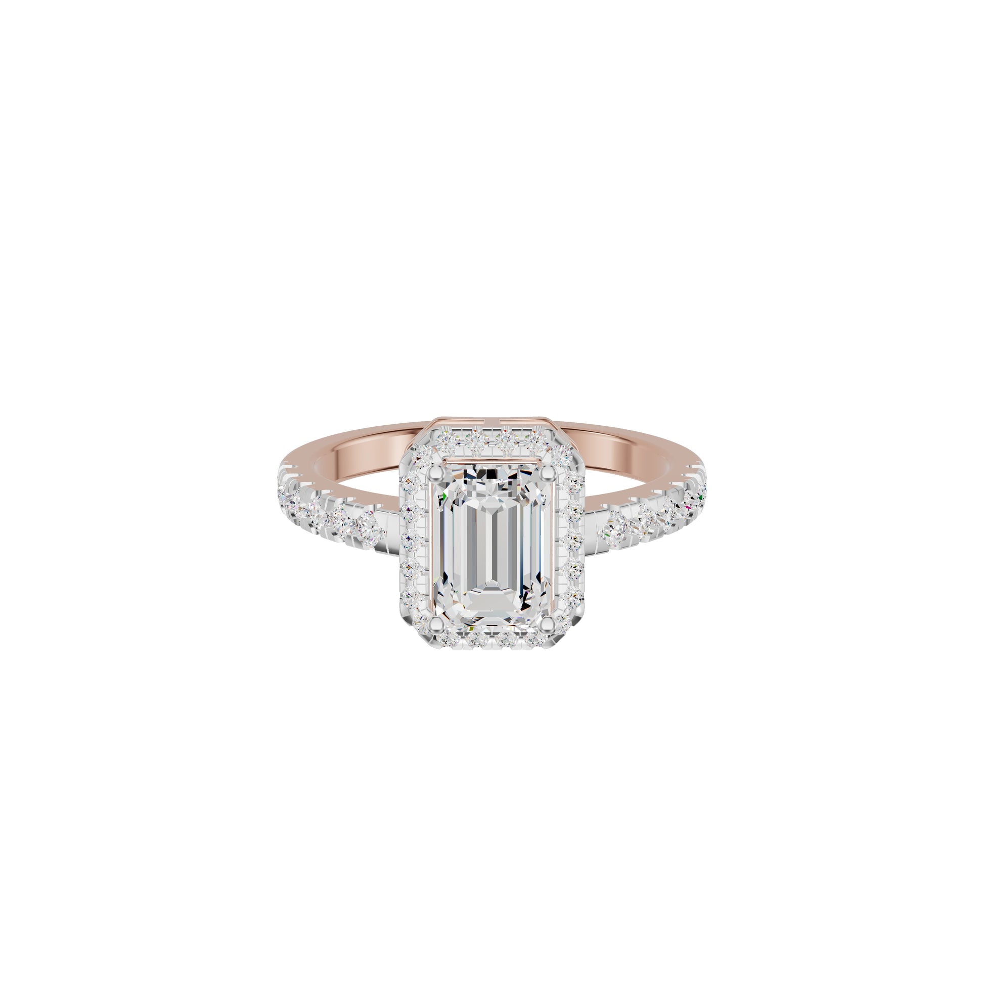 Pure Perfection Diamond Ring 18 KT / Rose Gold / 18