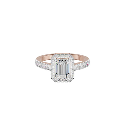 Pure Perfection Diamond Ring 18 KT / Rose Gold / 18