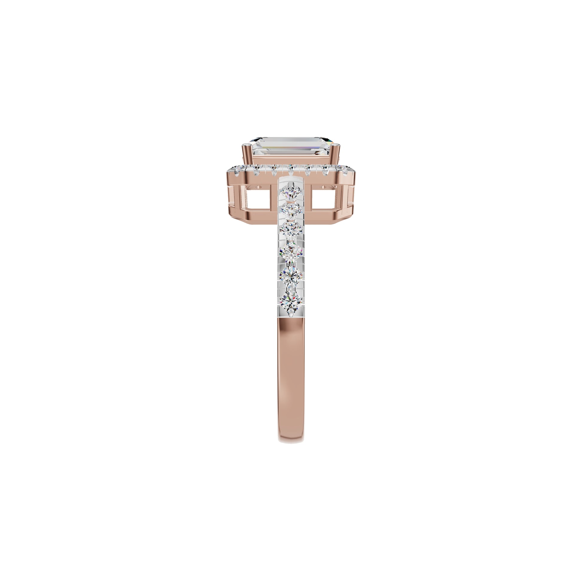 Pure Perfection Diamond Ring 18 KT / Rose Gold / 18
