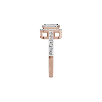 Pure Perfection Diamond Ring 18 KT / Rose Gold / 18