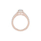 Pure Perfection Diamond Ring 18 KT / Rose Gold / 18