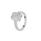 Pure Perfection Diamond Ring 18 KT / White Gold / 18