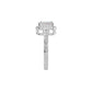 Pure Perfection Diamond Ring 18 KT / White Gold / 18