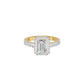 Pure Perfection Diamond Ring 18 KT / Yellow Gold / 18