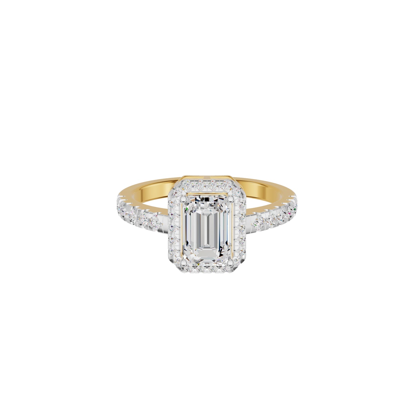 Pure Perfection Diamond Ring 18 KT / Yellow Gold / 18
