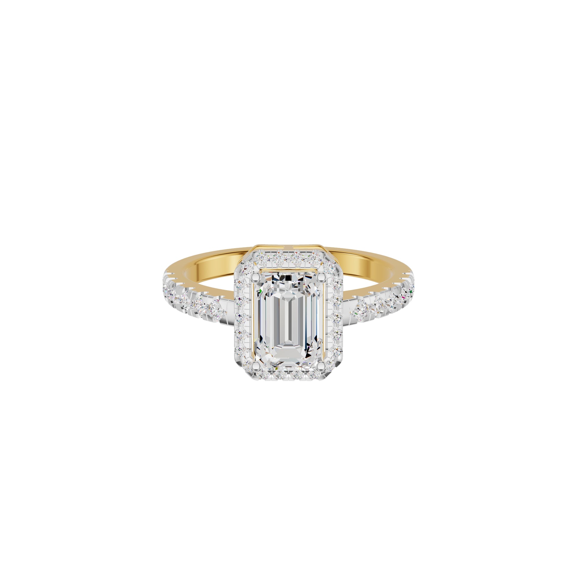 Pure Perfection Diamond Ring 18 KT / Yellow Gold / 18