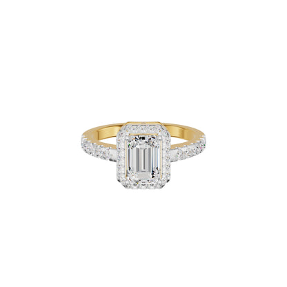 Pure Perfection Diamond Ring 18 KT / Yellow Gold / 18
