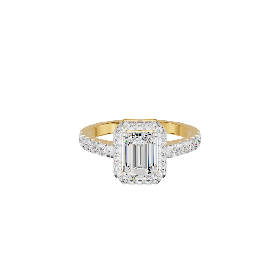 Pure Perfection Diamond Ring 18 KT / Yellow Gold / 18