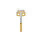 Pure Perfection Diamond Ring 18 KT / Yellow Gold / 18