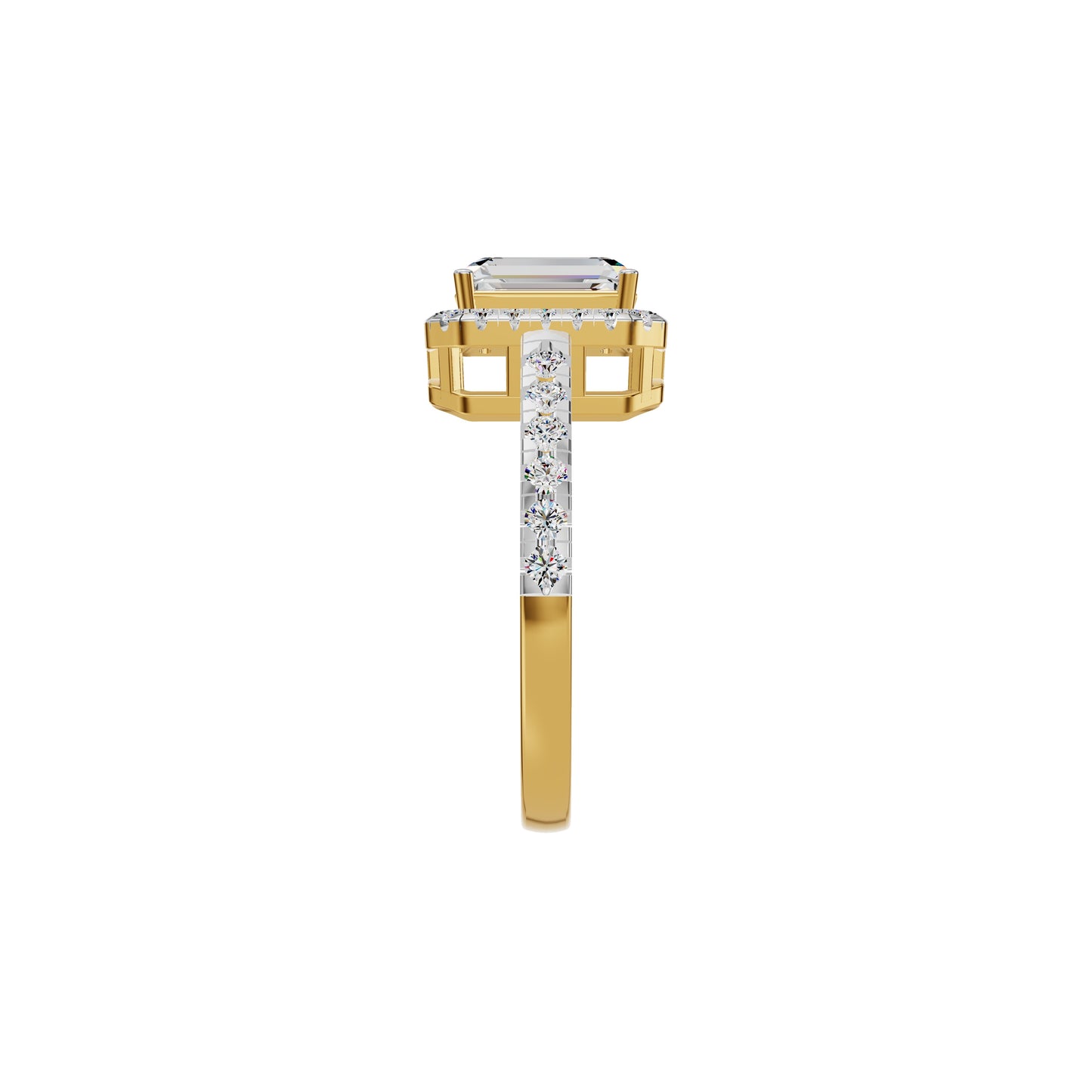 Pure Perfection Diamond Ring 18 KT / Yellow Gold / 18