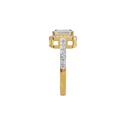 Pure Perfection Diamond Ring 18 KT / Yellow Gold / 18