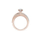 Celestial Glow Diamond Ring 18 KT / Rose Gold / 18