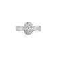 DLR002158 18 KT / White Gold / 18