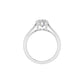 DLR002158 18 KT / White Gold / 18