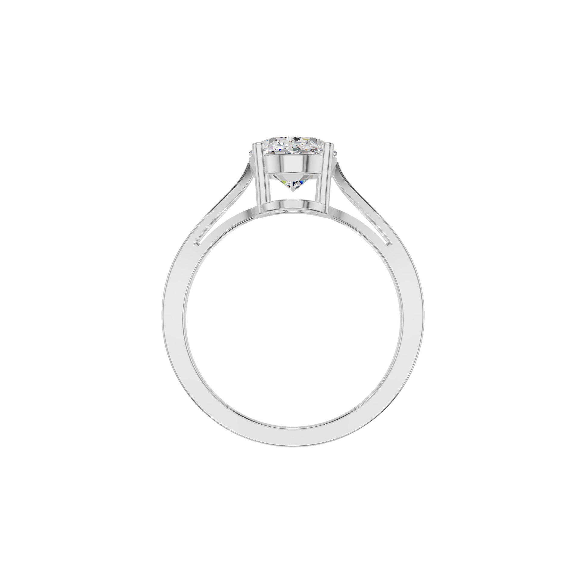 DLR002158 18 KT / White Gold / 18