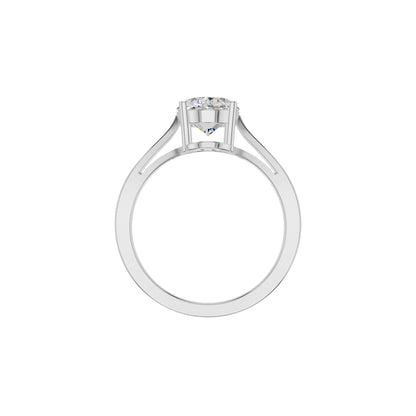 DLR002158 18 KT / White Gold / 18