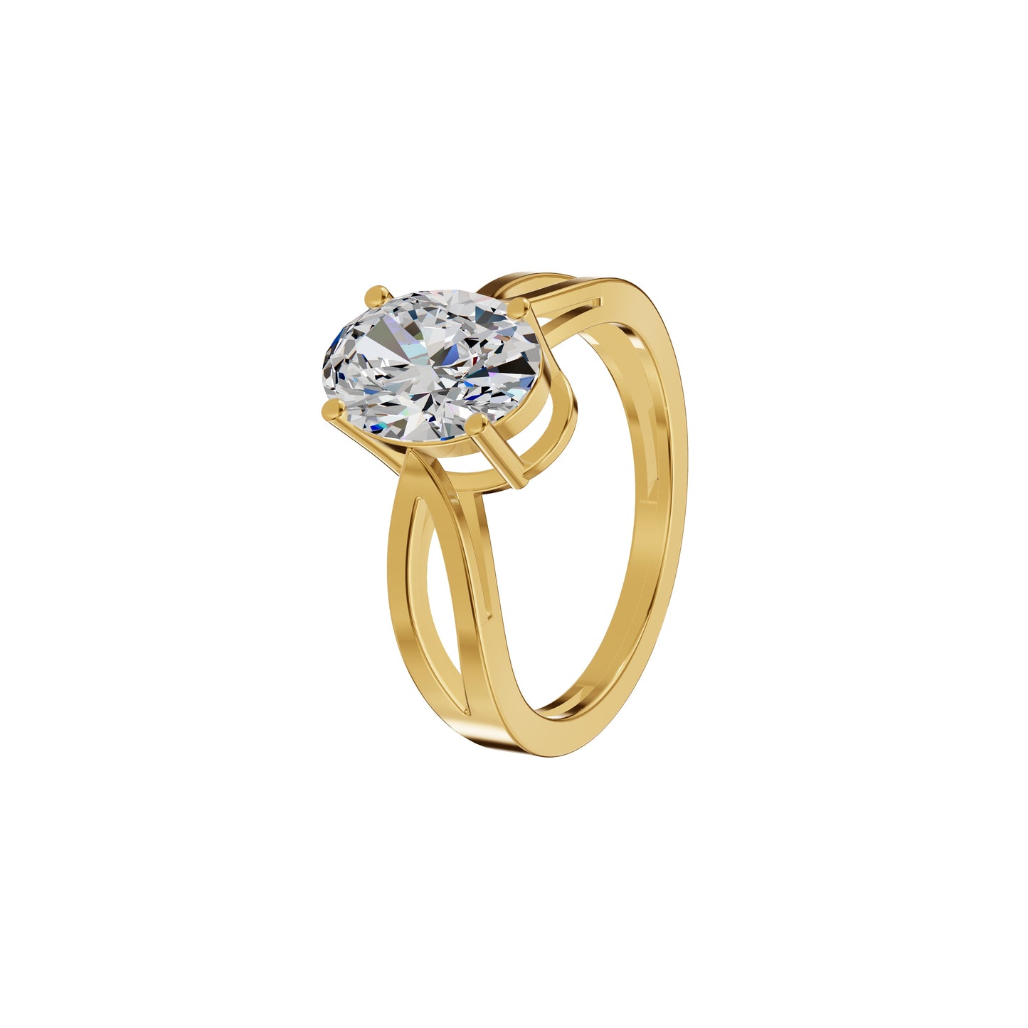 DLR002158 18 KT / Yellow Gold / 18