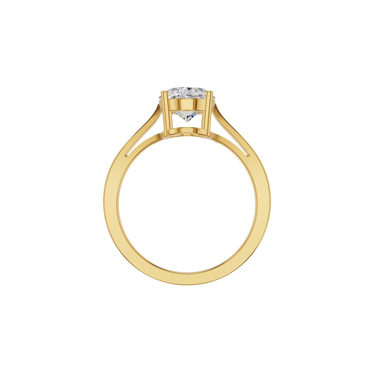 DLR002158 18 KT / Yellow Gold / 18