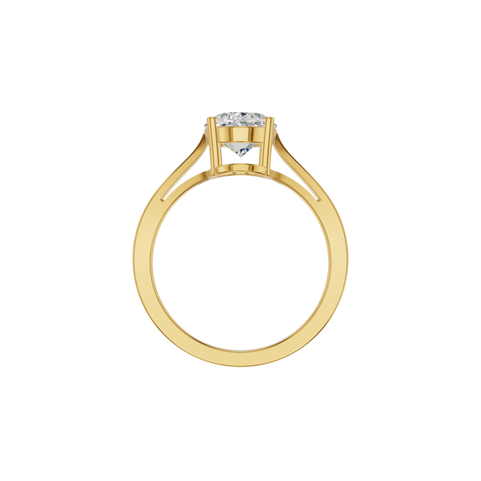 DLR002158 18 KT / Yellow Gold / 18