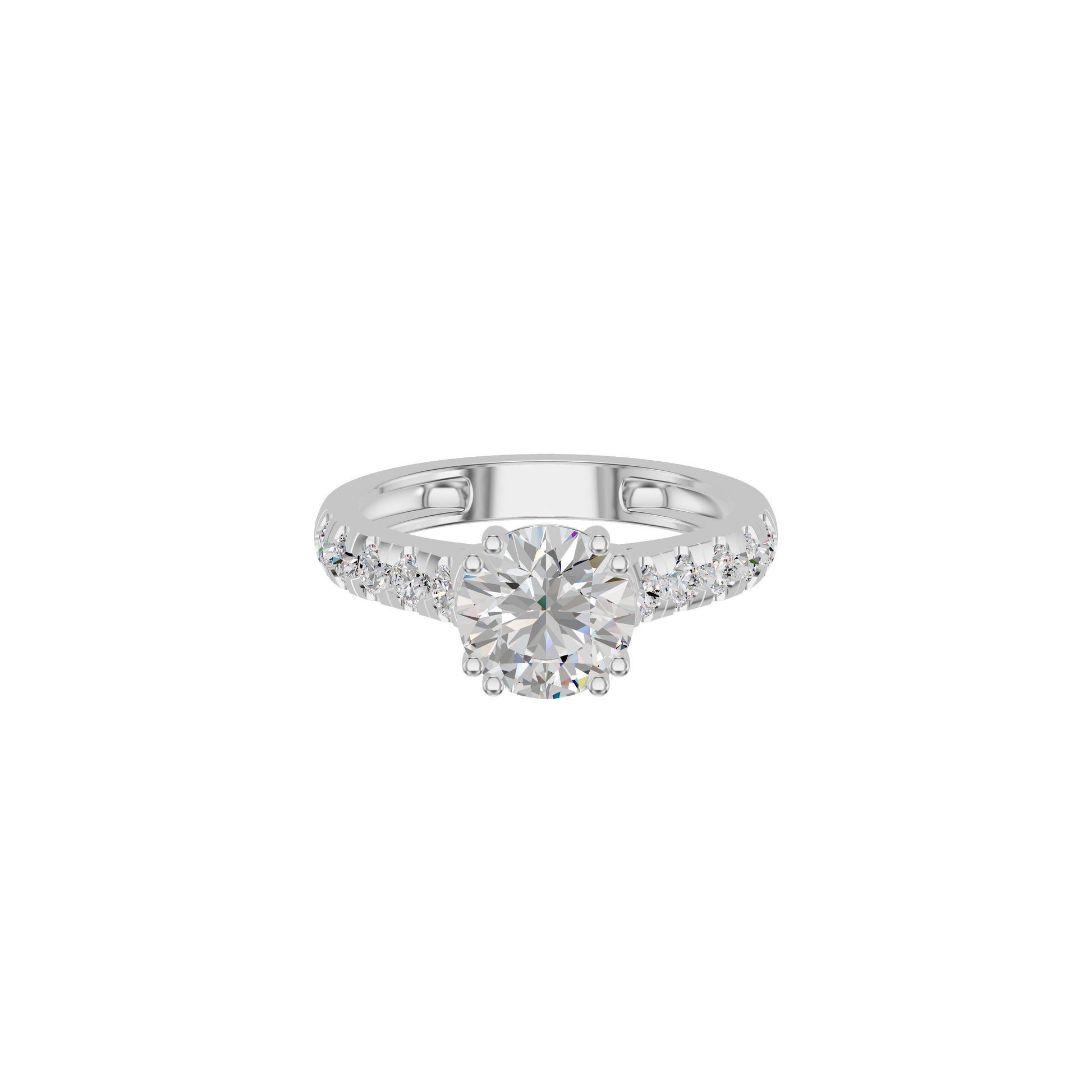 DLR002159 18 KT / White Gold / 18