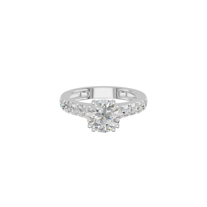 DLR002159 18 KT / White Gold / 18