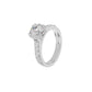 DLR002159 18 KT / White Gold / 18