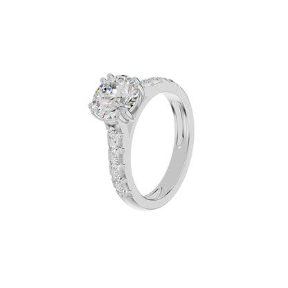 DLR002159 18 KT / White Gold / 18