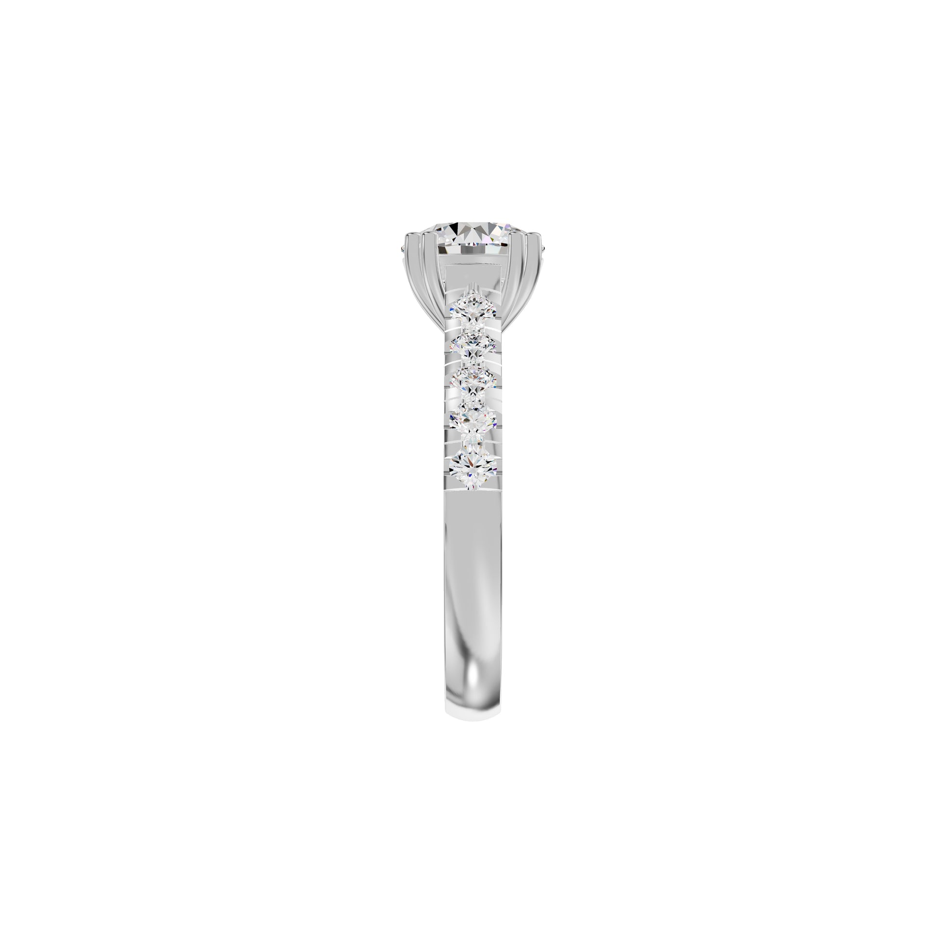 DLR002159 18 KT / White Gold / 18