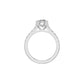DLR002159 18 KT / White Gold / 18