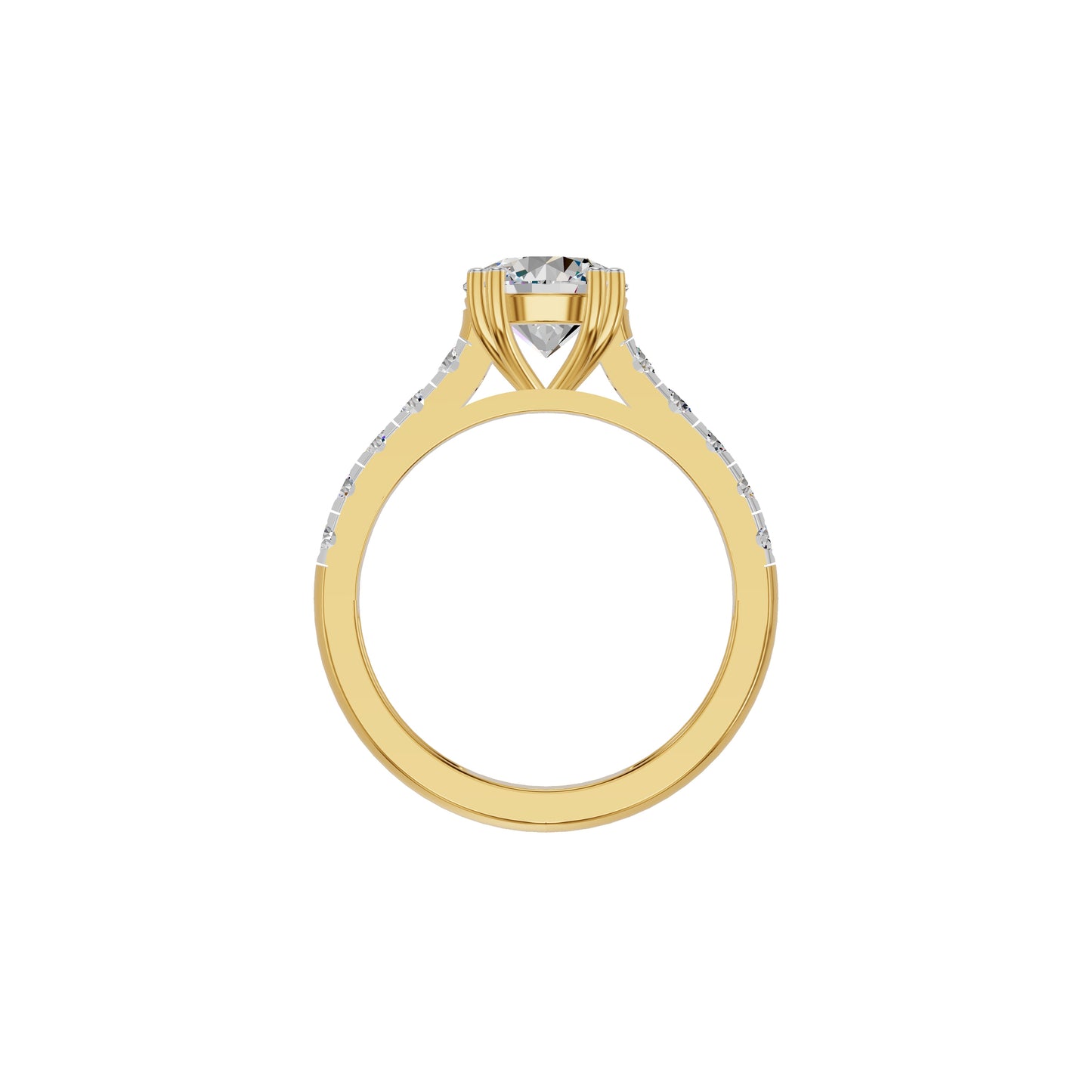 DLR002159 18 KT / Yellow Gold / 18