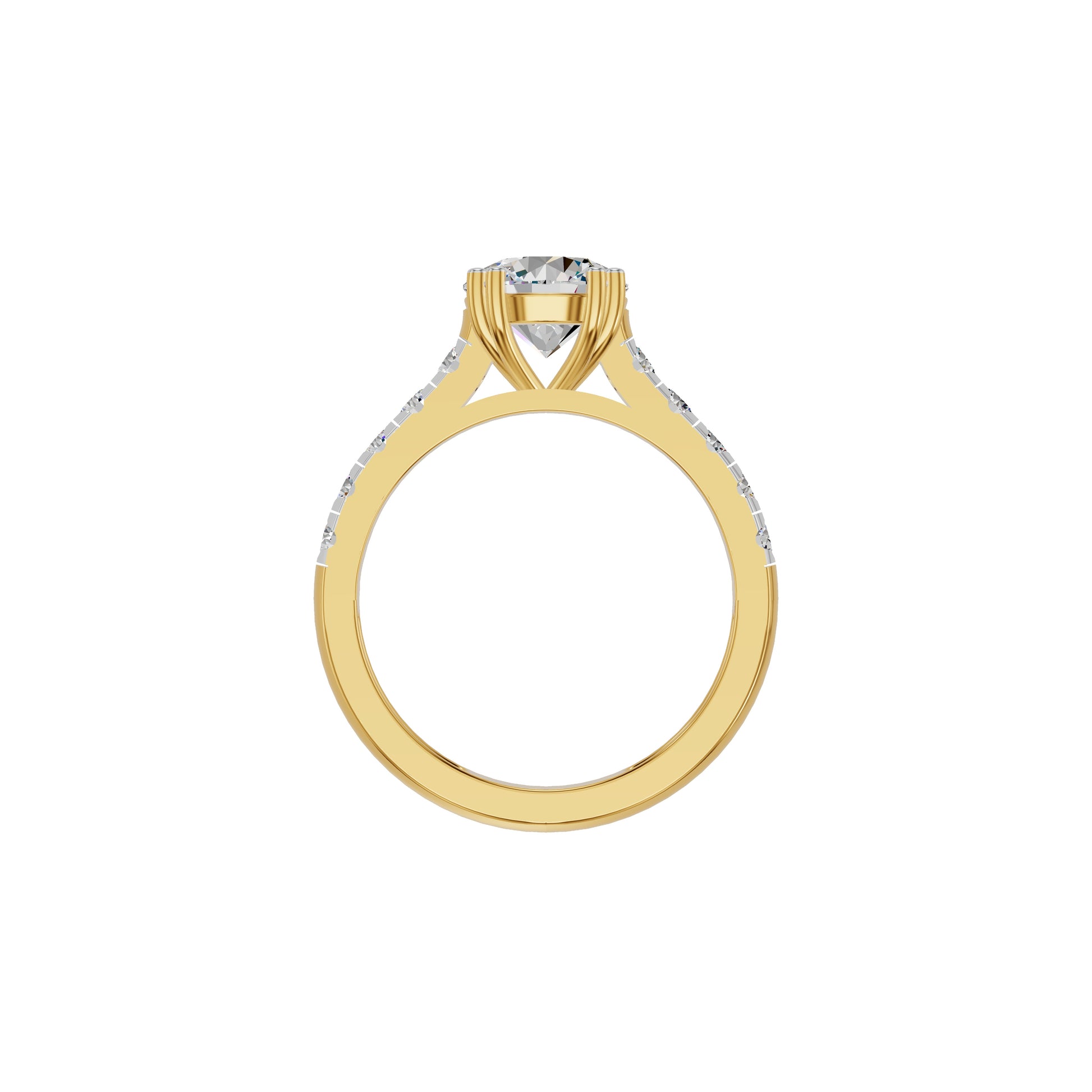 DLR002159 18 KT / Yellow Gold / 18