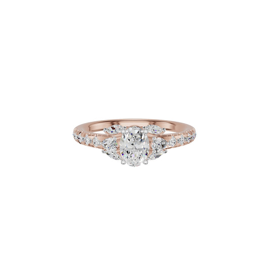 Avant-Garde Diamond Ring