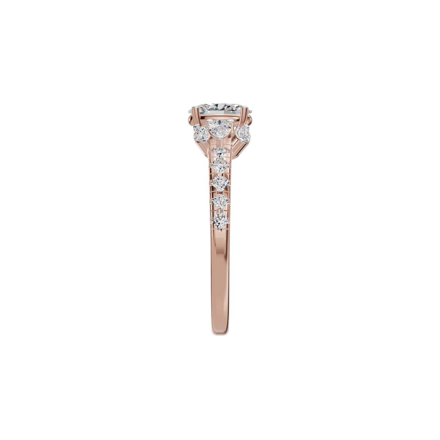 Avant-Garde Diamond Ring