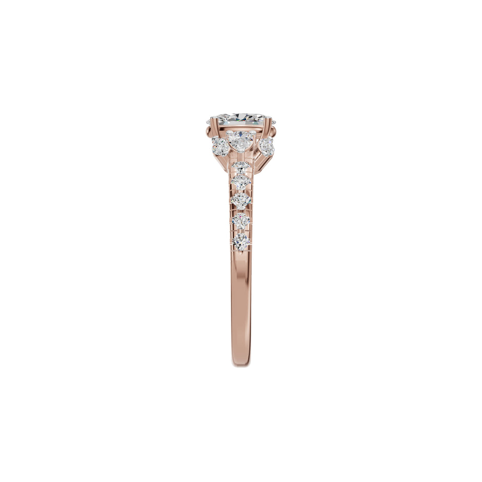 Avant-Garde Diamond Ring