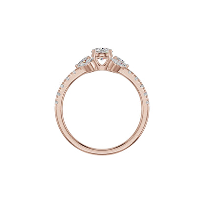 Avant-Garde Diamond Ring