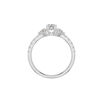 Avant-Garde Diamond Ring