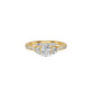 Avant-Garde Diamond Ring